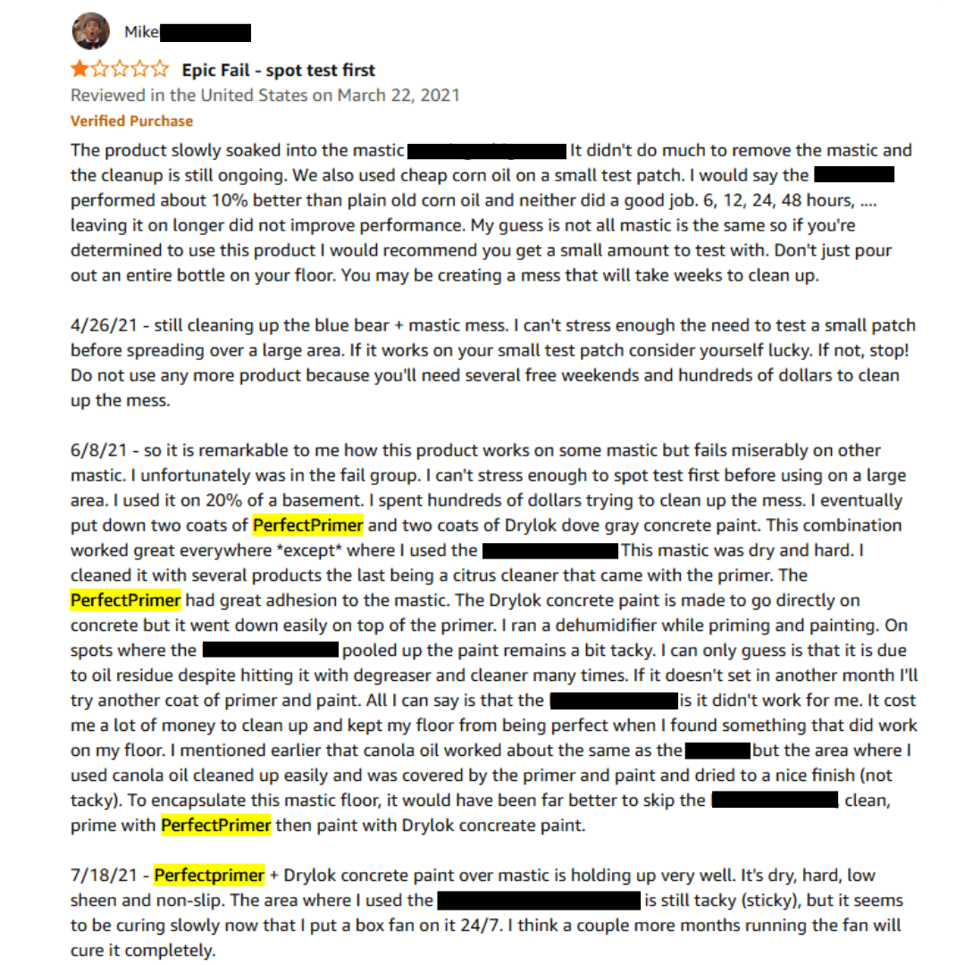 PerfectPrimer Competitor Review PerfectPrimer Competitor Review