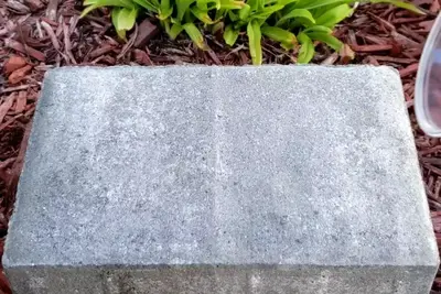 PerfectSealer sealed vs unsealed paving stone demo PerfectSealer sealed vs unsealed paving stone demo