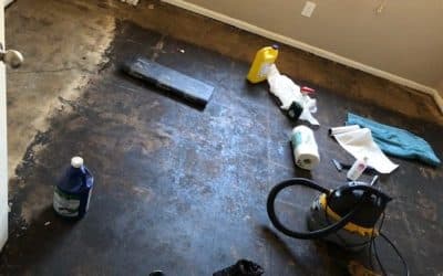 How to Remove Black Mastic From Concrete Floors (Step-by-Step)